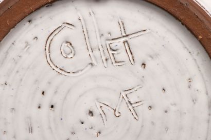 Roger COLLET (1933-2008)
Stoneware and white...