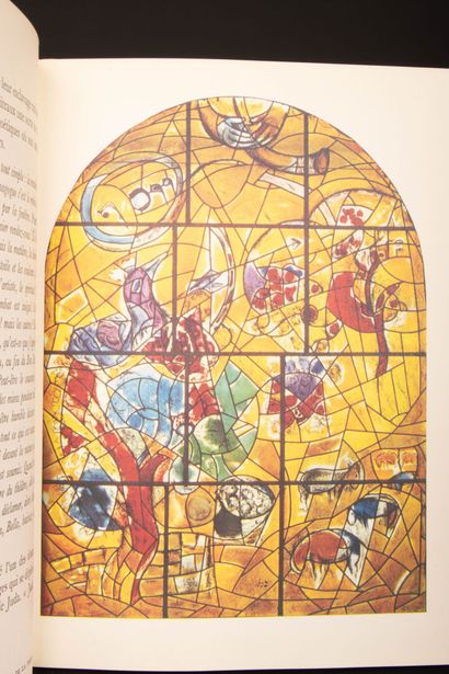 Marc CHAGALL 
Vitraux pour Jérusalem - Paris...