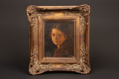 Late 19th century French school
Portrait...