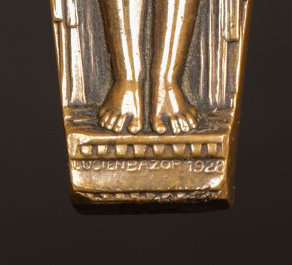Lucien BAZOR (1889-1974)
Venus and Love
Bronze...
