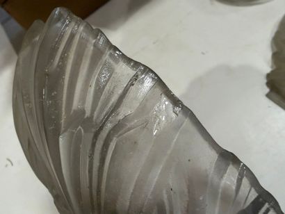 SABINO
Chandelier glassware: Seven plates...