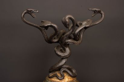 MURET Goldsmith: HYDRA cup. Circa 1904.
Motorcycle...