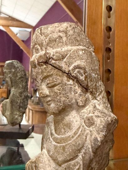 Ancient Orient. Gandhara art. 
Bodhisattva...