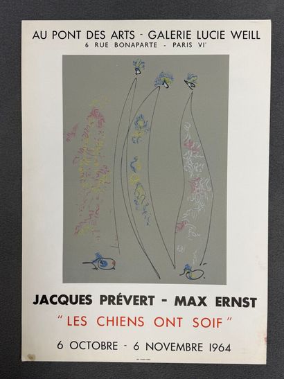 Max ERNST (1891-1976)
Jacques Prevert - Max...