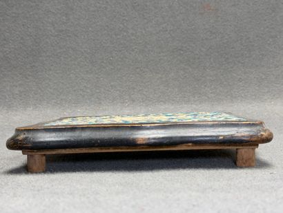 LONGWY 
Dessous de plat en bois avec plaque...