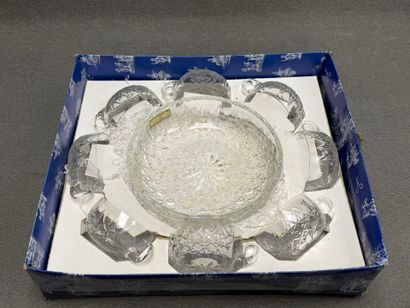 SAINT LOUIS Coffret comprenant compotier...