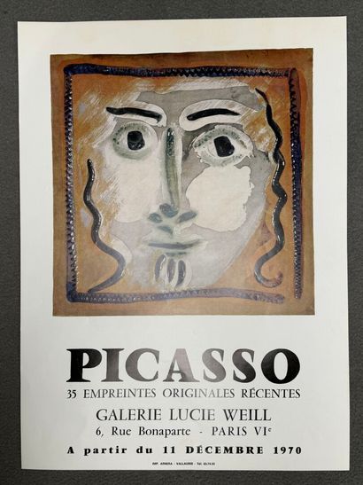 PICASSO, 35 empreintes originales récente.
Affiche...