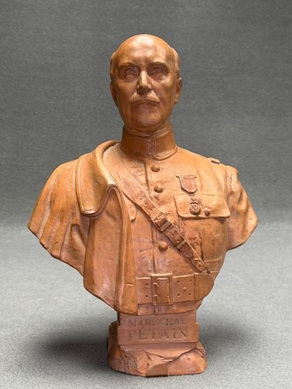 François COGNE d'après 
Buste du Maréchal...