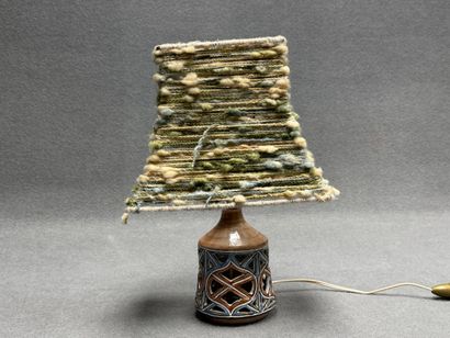 BIOT Lampe en céramique ajourée et abat jour
Années...