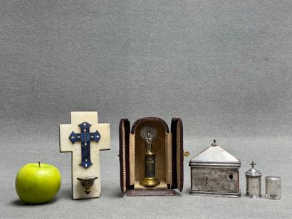 Coffret aux saintes huiles, dit chrismatoire,...