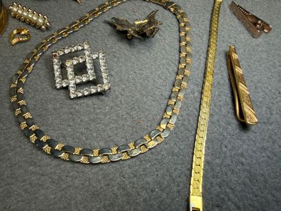 Lot de bijoux fantaisie années 1980