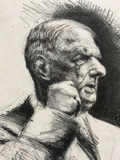 Jacques PECNARD (1922-2012)
Portrait de Charles...