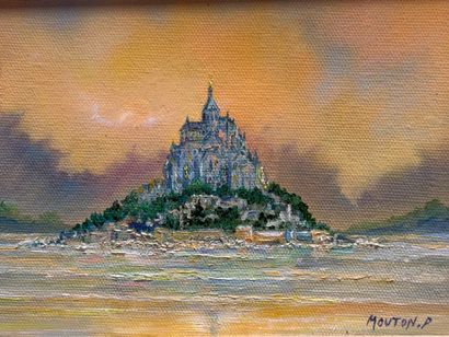 Pierre MOUTON ( XX°)
Le Mont-Saint-Michel....