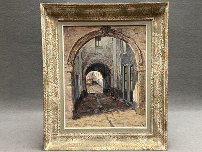 LACROIX début XX°
Porte à Avignon
huile sur...