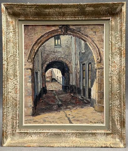 LACROIX début XX°
Porte à Avignon
huile sur...