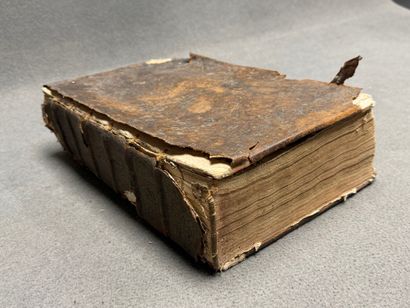 La Sainte Bible. 
Malassis à Rouen 1654
38...