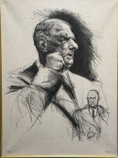 Jacques PECNARD (1922-2012)
Portrait de Charles...