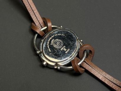 Montre de dame OPEX, bracelet cuir marro...