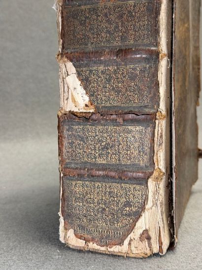 La Sainte Bible. 
Malassis à Rouen 1654
38...