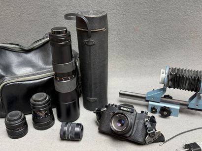 Appareil photo RICOH SLX 500 argentique avec...