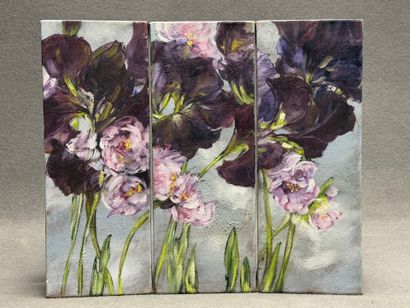 Claire BASLER (1960)
Fleurs
Triptyque de...