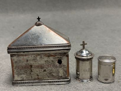 Coffret aux saintes huiles, dit chrismatoire,...