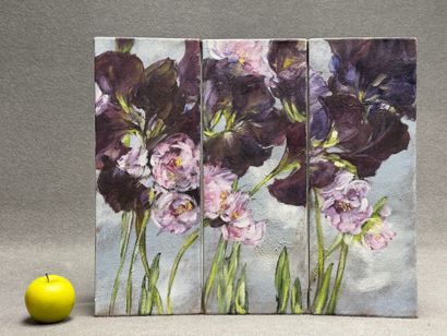 Claire BASLER (1960)
Fleurs
Triptyque de...
