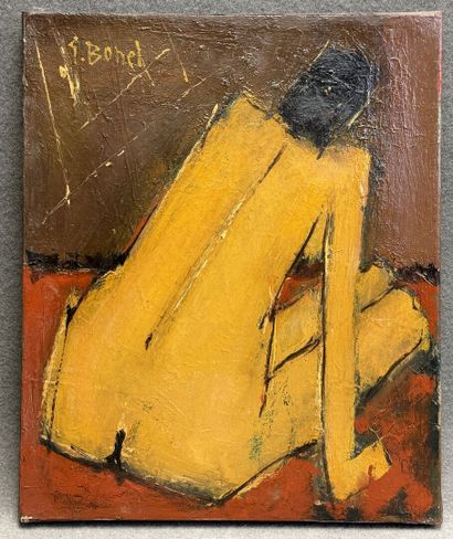 Germain BONEL (1913-2002) 
Nu féminin de...