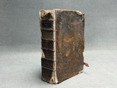 La Sainte Bible. 
Malassis à Rouen 1654
38...