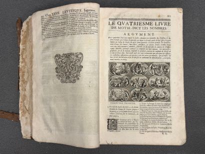 La Sainte Bible. 
Malassis à Rouen 1654
38...