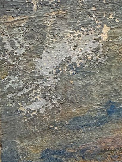 Serge SAUVAGE (XXe)
Deauville. 
huile sur...