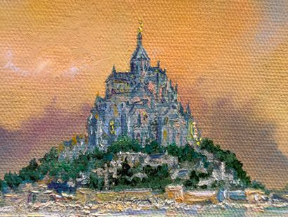 Pierre MOUTON ( XX°)
Le Mont-Saint-Michel....