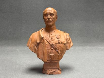 François COGNE d'après 
Buste du Maréchal...