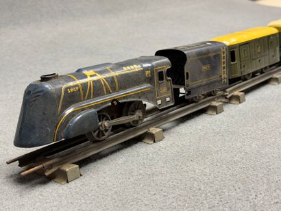 JEP Coffret train en tôle lithographiée