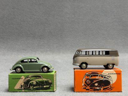 Märklin, 1/43e, 
-Volkswagen Kleinominibus,...