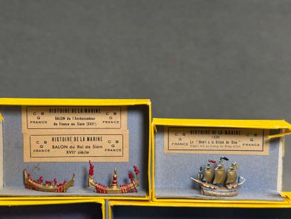 CBG Mignot
Trois bateaux de guerre: Midway,...