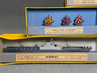 CBG Mignot
Trois bateaux de guerre: Midway,...