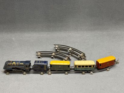 JEP Coffret train en tôle lithographiée