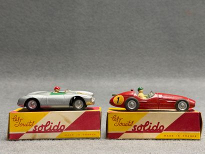 SOLIDO France. 1/43°
-Maserati, 250. 
-Porche,...