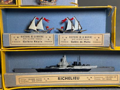 CBG Mignot
Trois bateaux de guerre: Midway,...