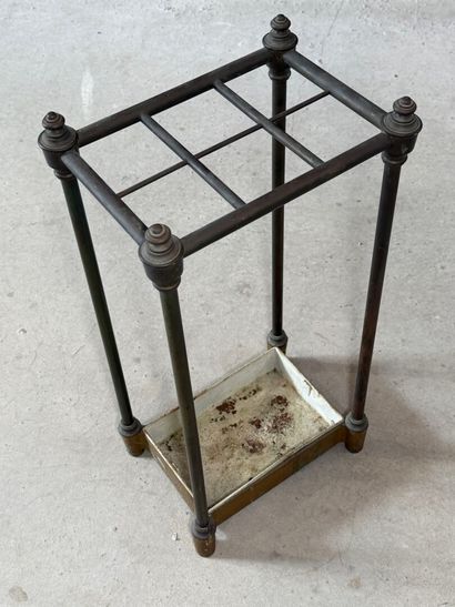 Porte parapluie en laiton 
60 x 32 x 23 ...