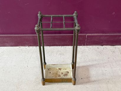 Porte parapluie en laiton 
60 x 32 x 23 ...