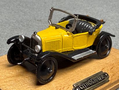 Citroen 5 HP Torpedo. 
1/43° réduction peinte...
