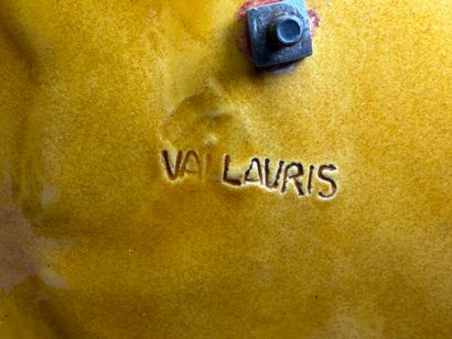 VALLAURIS PLateau à fromage en céramique...