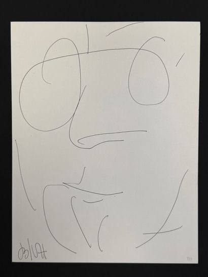 David HOCKNEY (born 1937),
Portrait of a...