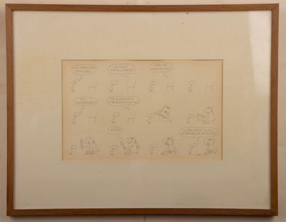 COPI ( 1939-1987)
Scenettes
Fine felt-tip...