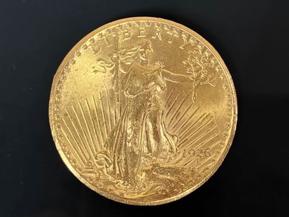 American Eagle 1926 $20 gold coin.
Weight:...