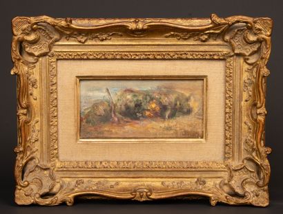 Pierre-Auguste RENOIR (1841-1919) 
Paysage...