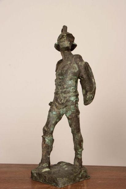 Ecole Française XX° dans le gout de l'antique
Gladiateur...