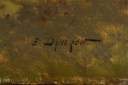 Émile Charles DAMERON (1848-1908)
Vachères...